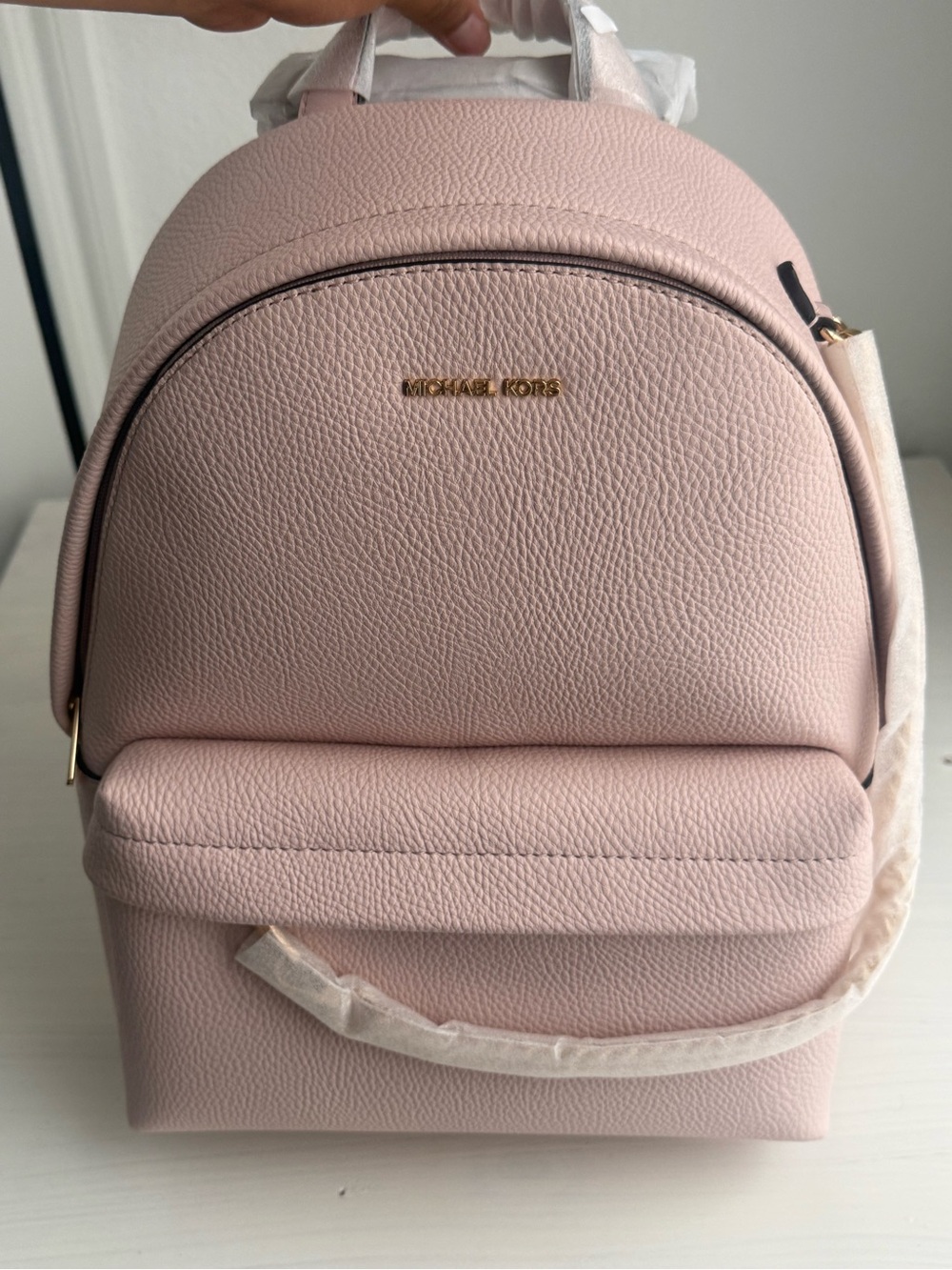 Michael Kors Pink Backpack - Picture 3 of 8